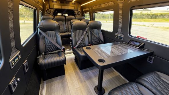 12 passenger sprinter van interior akron