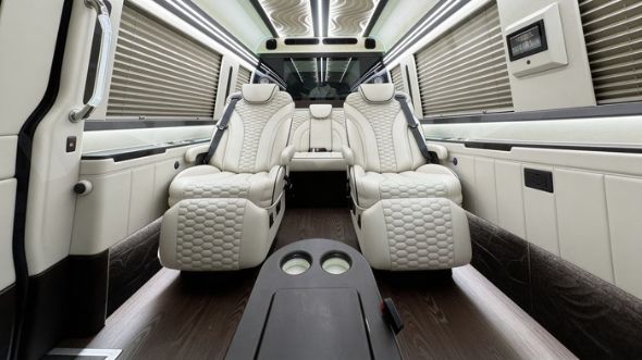 8 passenger sprinter van interior akron