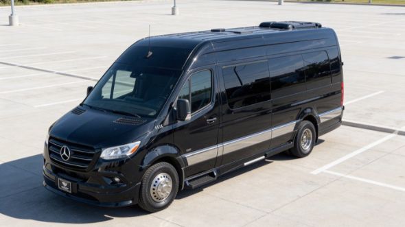 akron birthday sprinter van rental