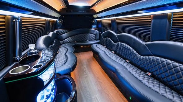 akron sprinter limousine interior
