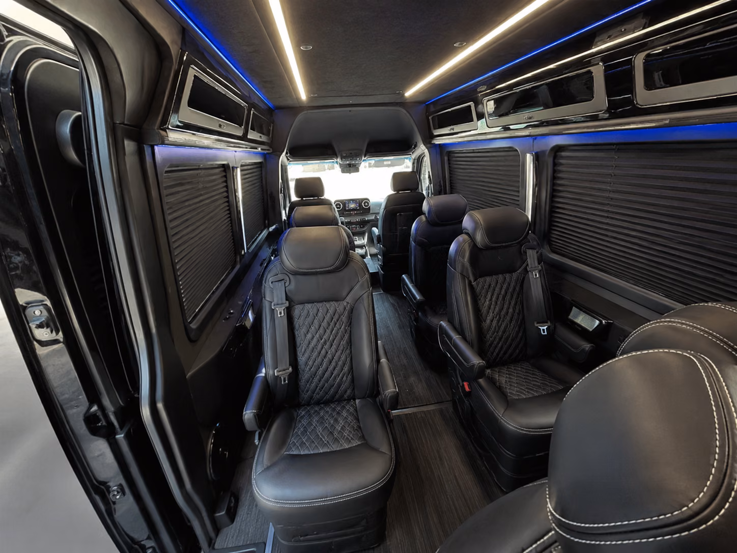 12 passenger sprinter van interior