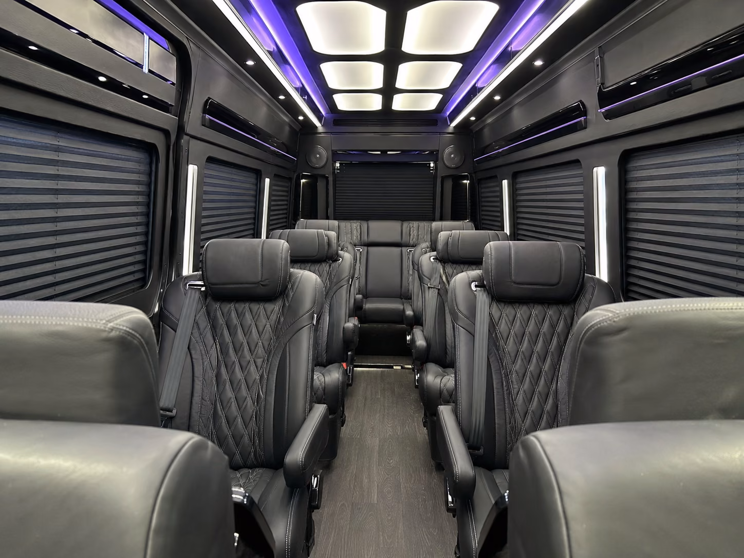 18 passenger sprinter van inside