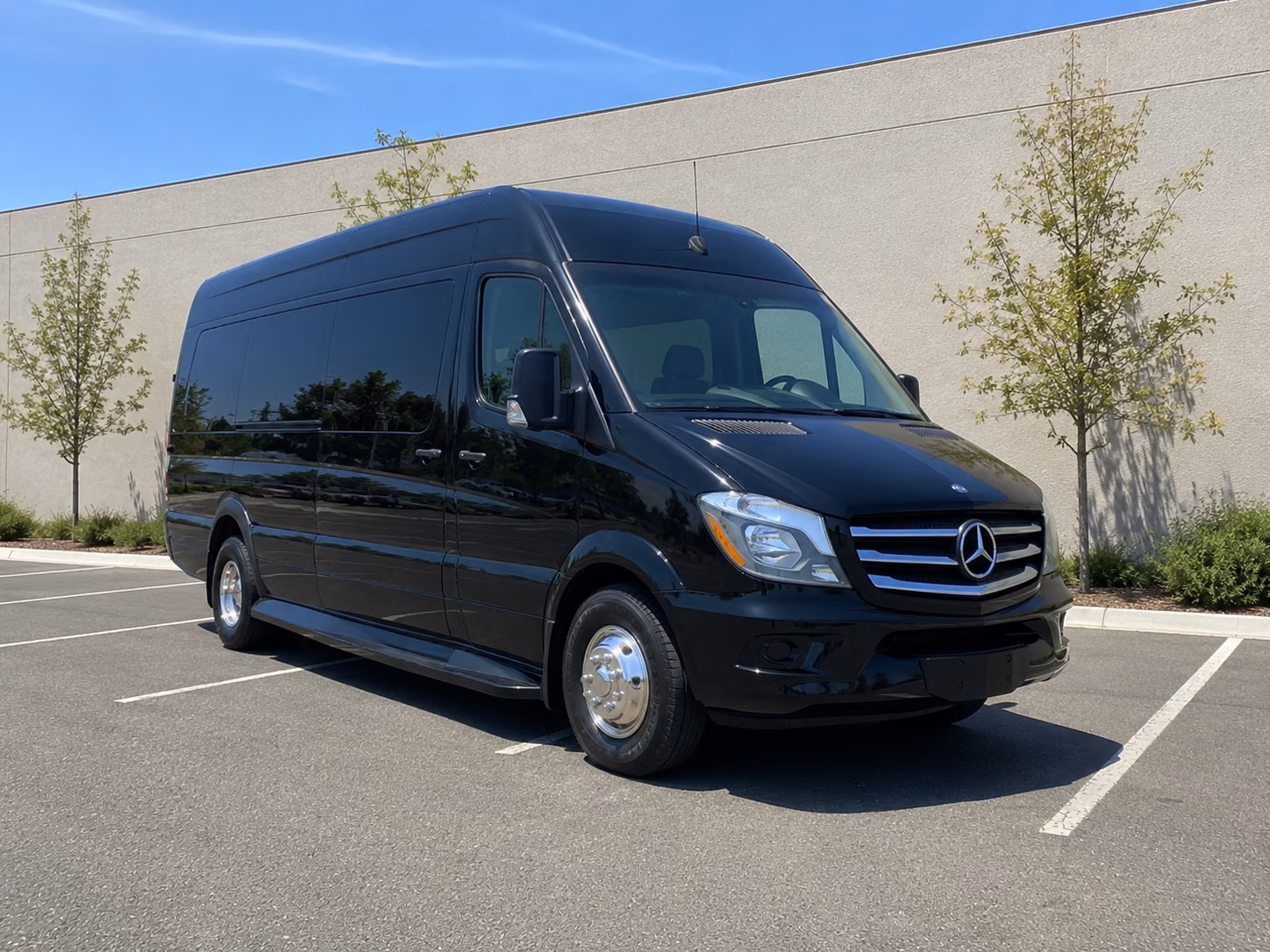 akron corporate sprinter van service