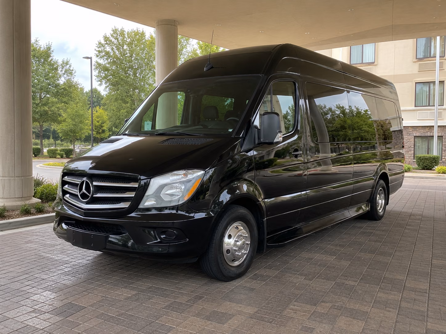 any hour akron airport sprinter van pickups red eyes early departures late arrivals