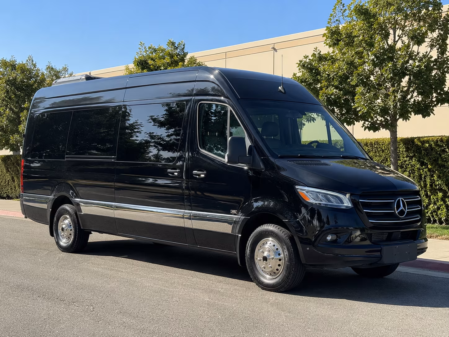 conference and convention attendee sprinter van shuttles in akron ohio