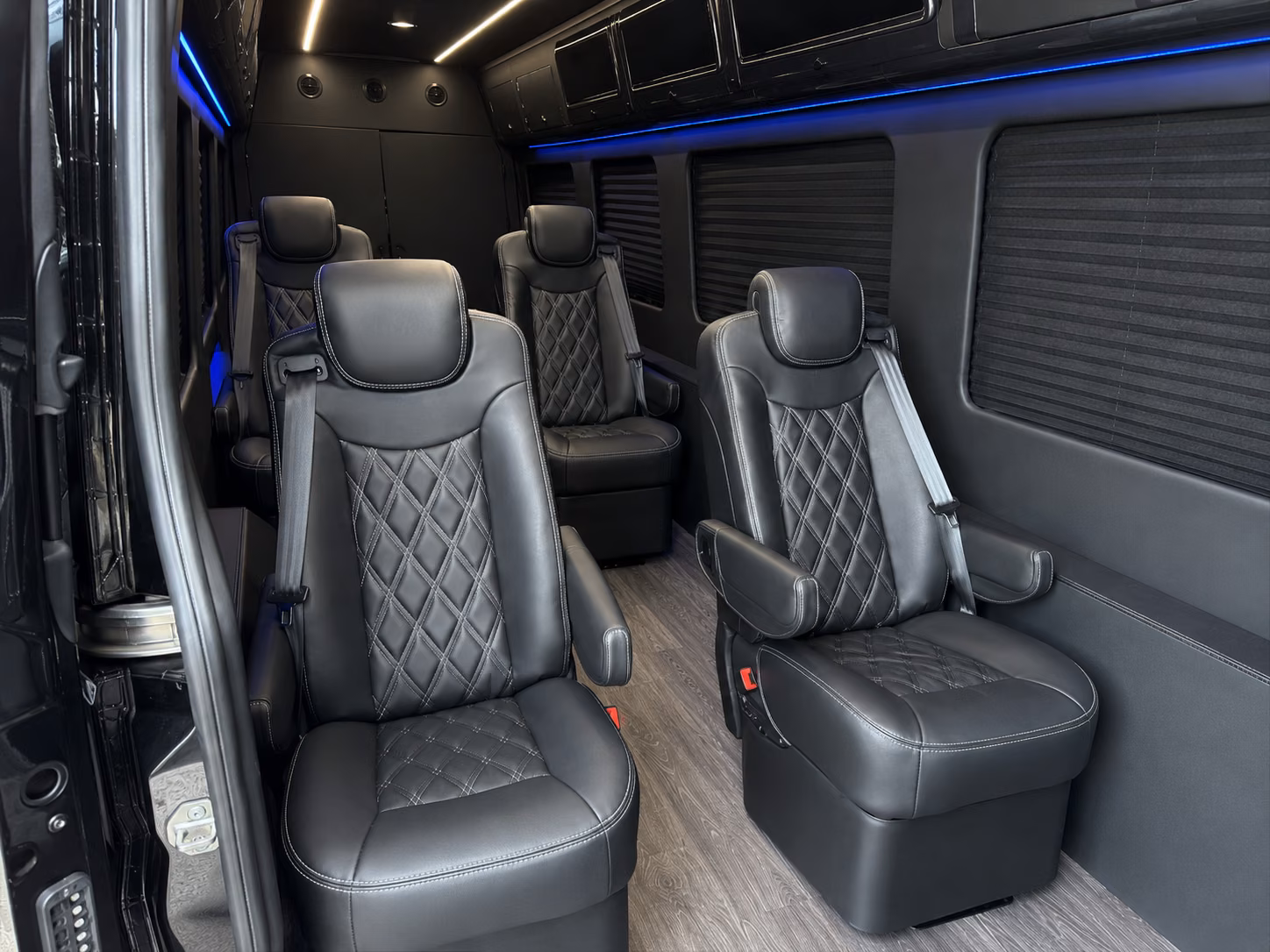 private night out sprinter van rentals for friend groups and anniversary celebrations in akron