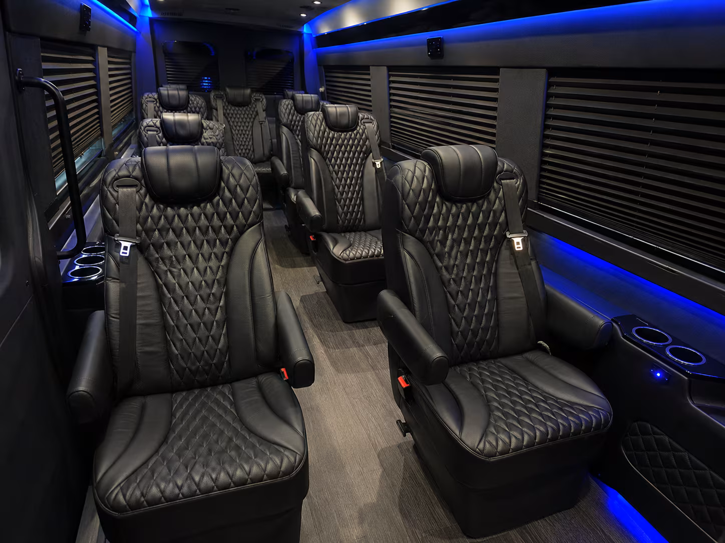quinceanera sprinter van transportation in akron from the salon to the venue and everywhere in between